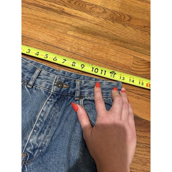 The Ragged Priest Women’s Cropped Flared Jeans High Waist Size 30 / 10 - Picture 3 of 13